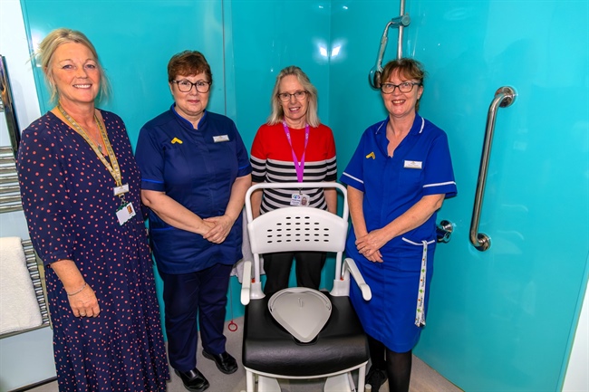 Dignity of St Andrew's patients enhanced thanks to Care Plus Group Charitable Trust donation