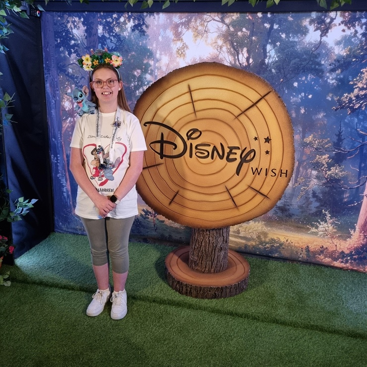 Andy's and Make a Wish make a Disney dream come true