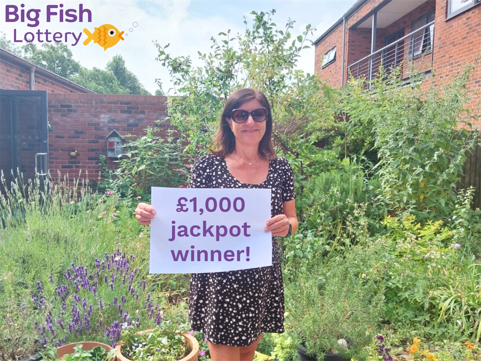 Big Fish Lottery player "amazed" to win top prize