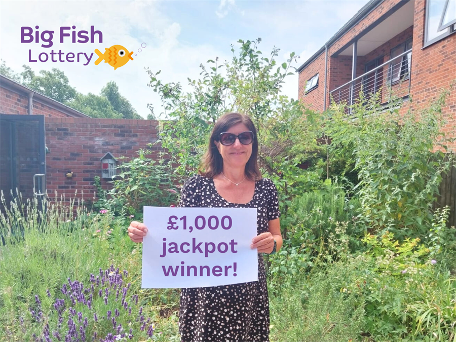Big Fish Lottery player "amazed" to win top prize