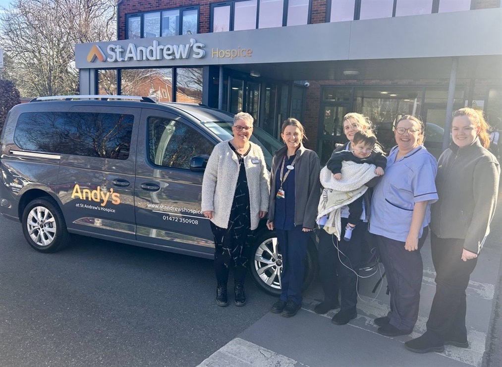 Andy's receives grant funding towards specialist bus