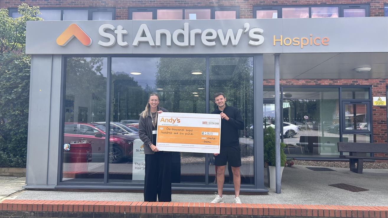 Local runner runs his first marathon for children's hospice